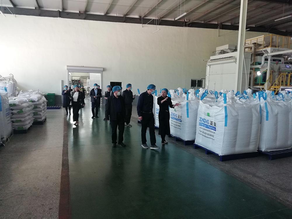 省農(nóng)業(yè)農(nóng)村廳領(lǐng)導蒞臨花生公司考察指導(圖3) 省農(nóng)業(yè)農(nóng)村廳領(lǐng)導蒞臨花生公司考察指導(圖3)